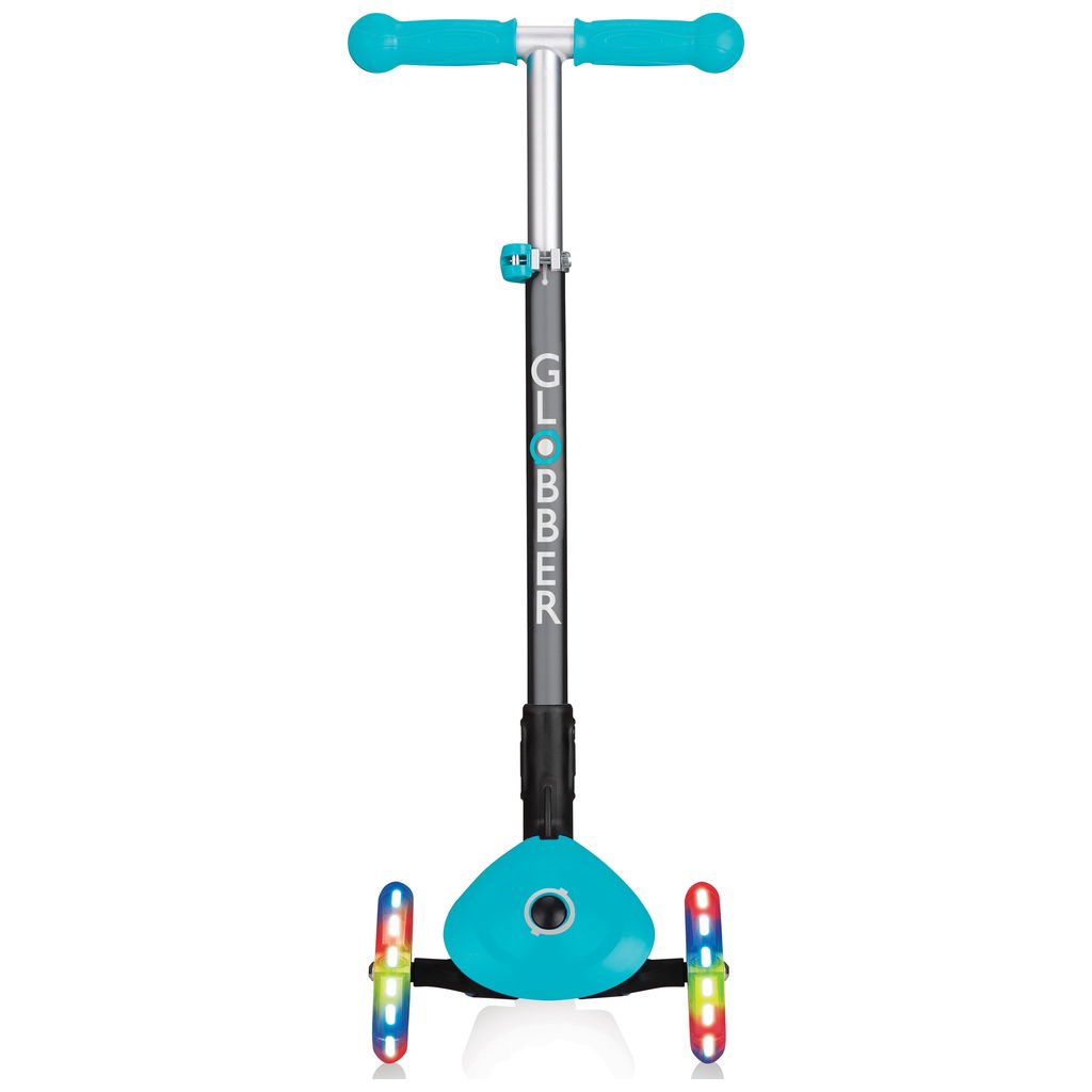 GlobberGlobber   Scooter Primo Foldable Lights teal