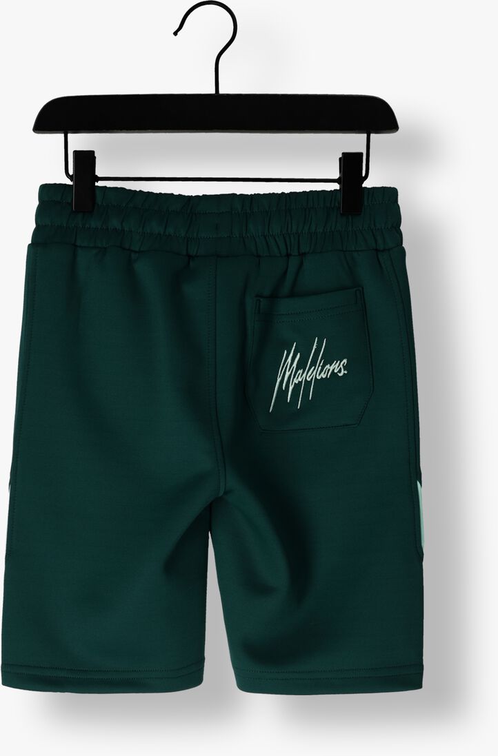 MALELIONS donkergroene malelions korte broek pre-match shorts