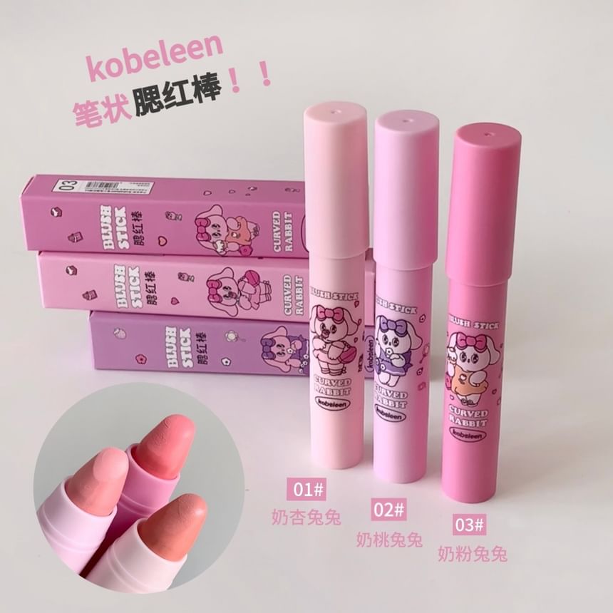 kobeleen - Konijn Blush Cheek Stick - 1-3