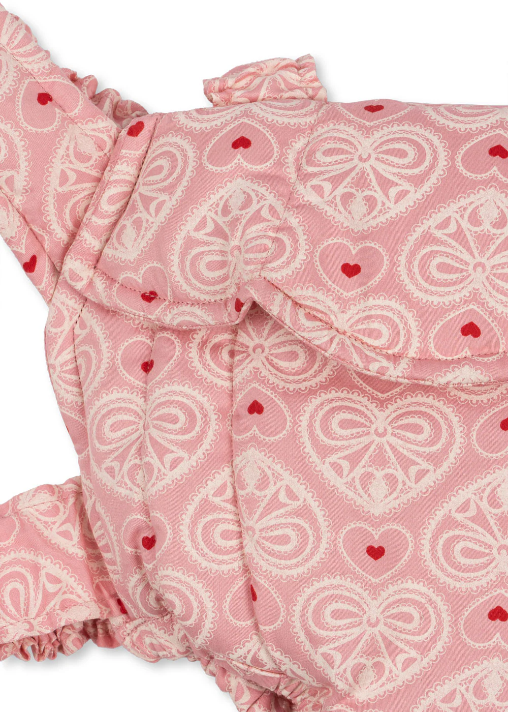 bæresele til dukke - lacy pink - OS