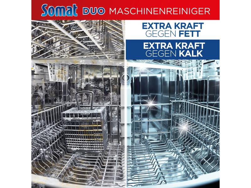 Somat Spülmaschinenpflege Duo Maschinenreiniger 3 Tabs Hygienische Reinigung Ihrer Geschirrspülmaschine