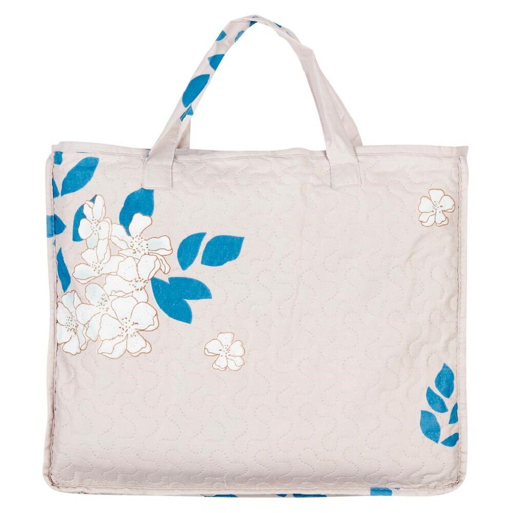Couvre lit avec sac imitation boutis