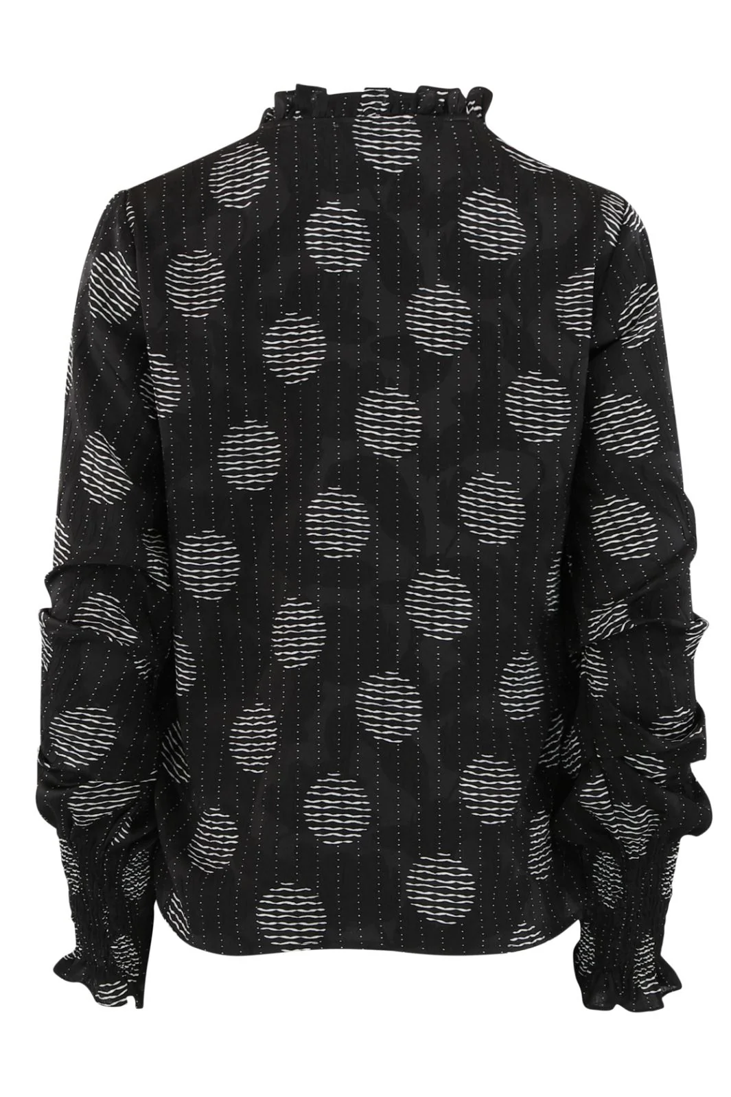 Continue Oda Cirkel Print 14662 black print