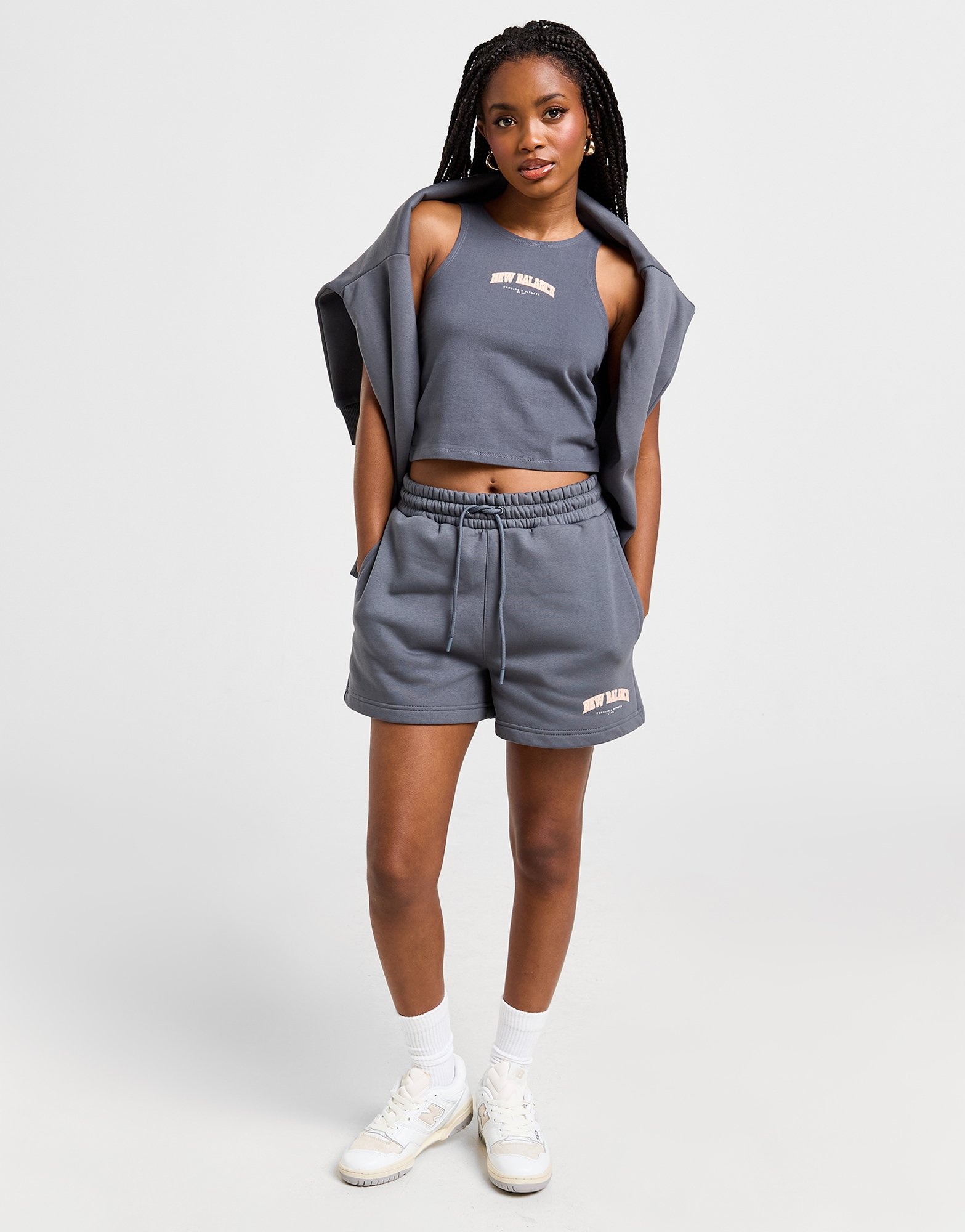 New Balance Débardeur Logo Slim Femme