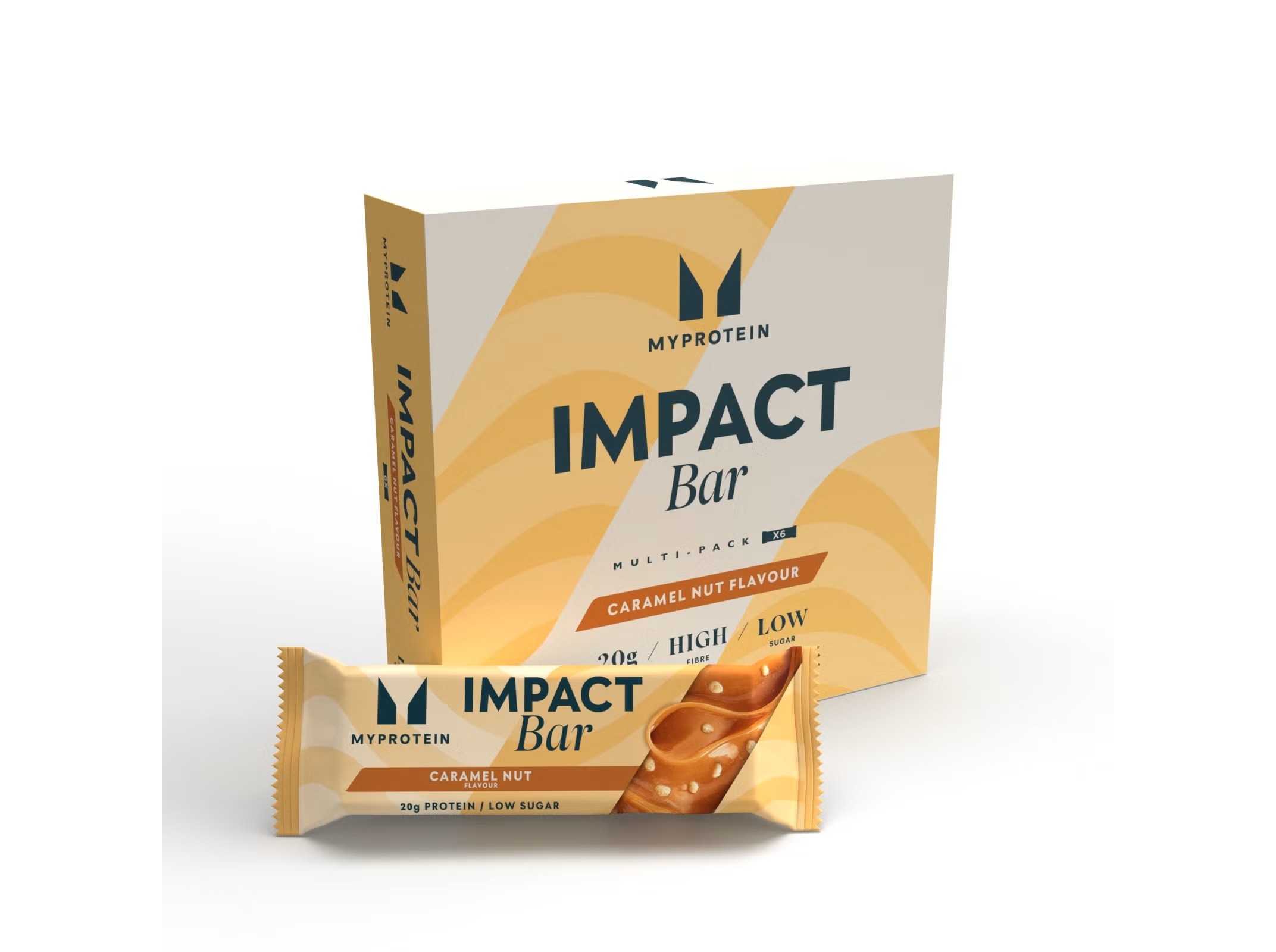 BARRA MYPROTEIN IMPACT CARAMELO 64G