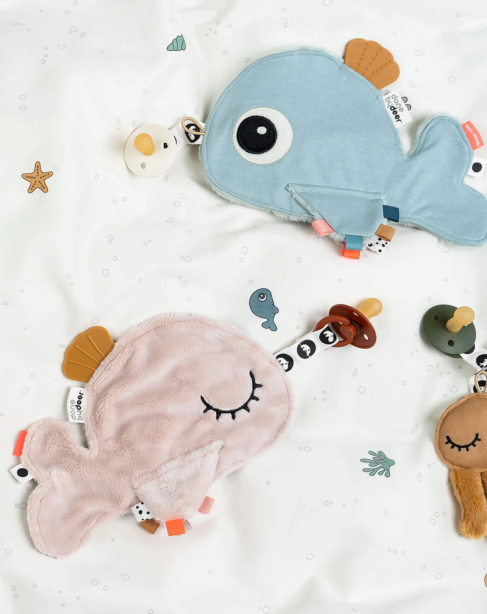 Schmusetuch COZY FRIEND - WALLY (18x25,5) in rosa