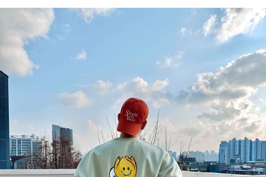 SeoulPop - Losse sweatshirt met eendenprint