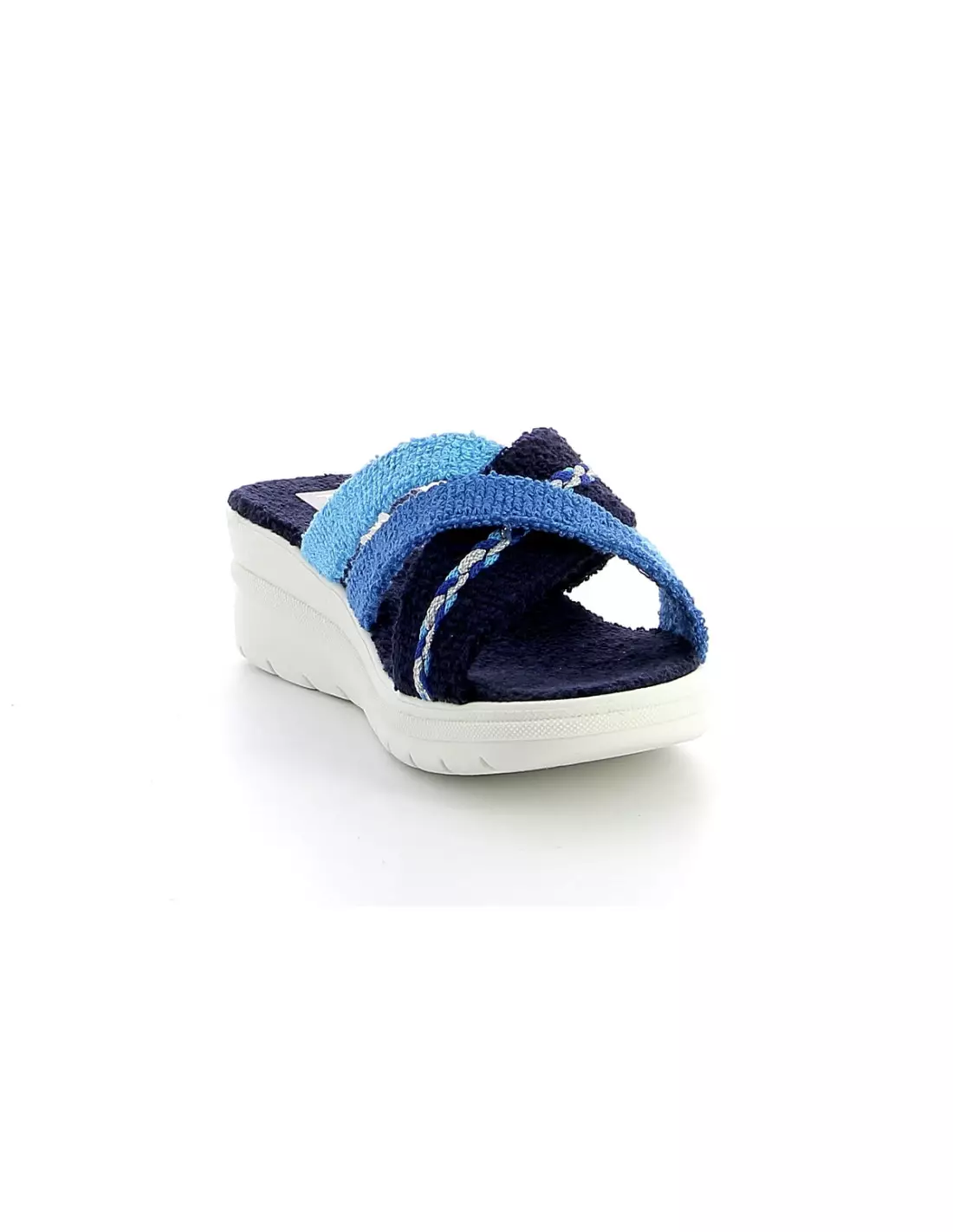 PATRIZIA PATRINITI MIX MARINE - Mules & sabots Marine