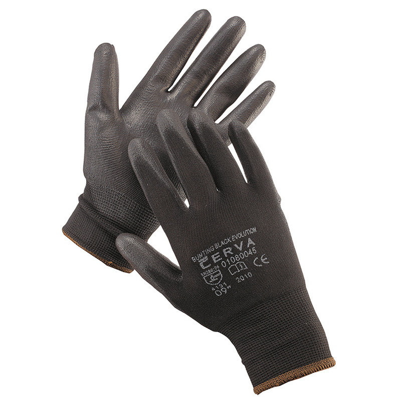 PU handschoenen 11/XXL zwart