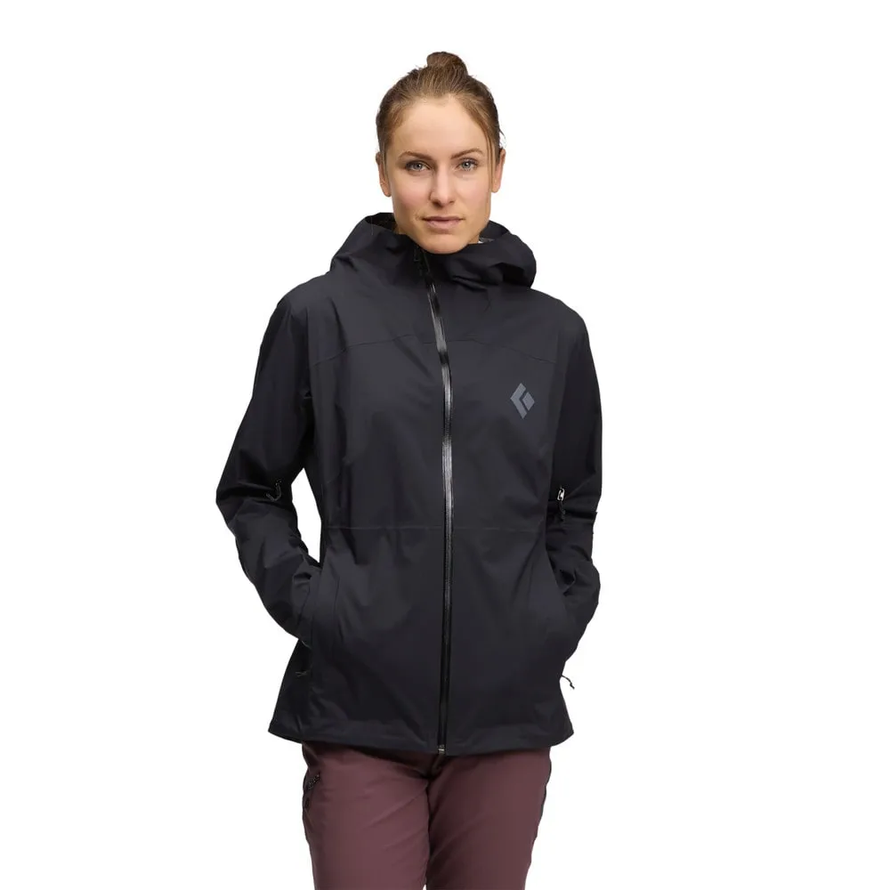 Black Diamond W Fineline Stretch Shell Black