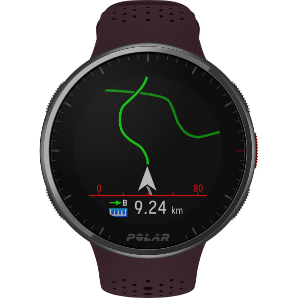 Montre cardio GPS POLAR PACER PRO MAROON