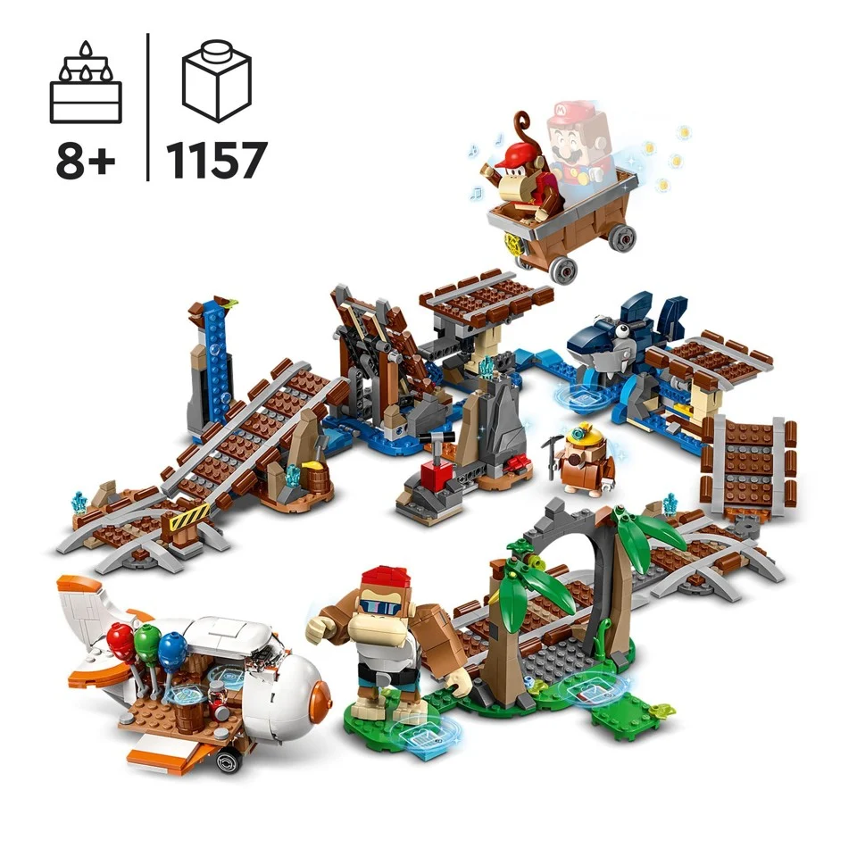 LEGO Super Mario - Diddy Kongs minevognstur – udvidelsessæt (71425)