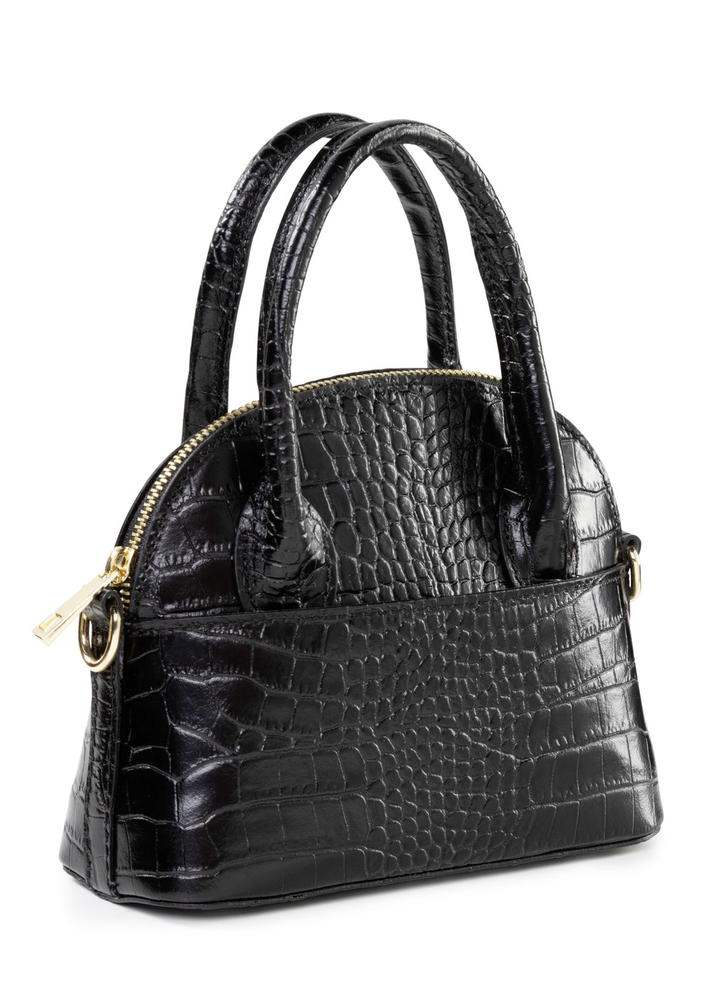 Laurina Mini-Tasche mit Reptilprägung