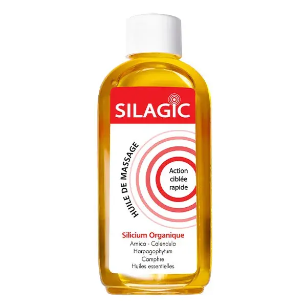 Óleo de Massagem de Silicone Orgânico Silágico 100 ml