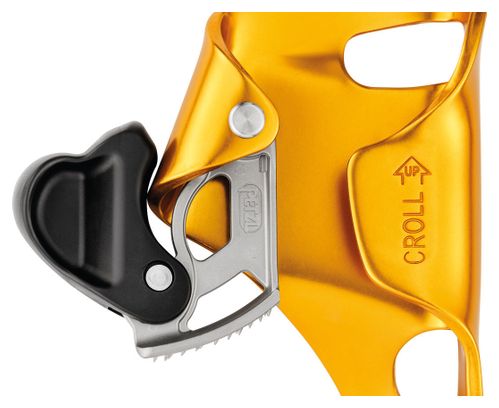 Bloqueur Petzl Croll L Jaune