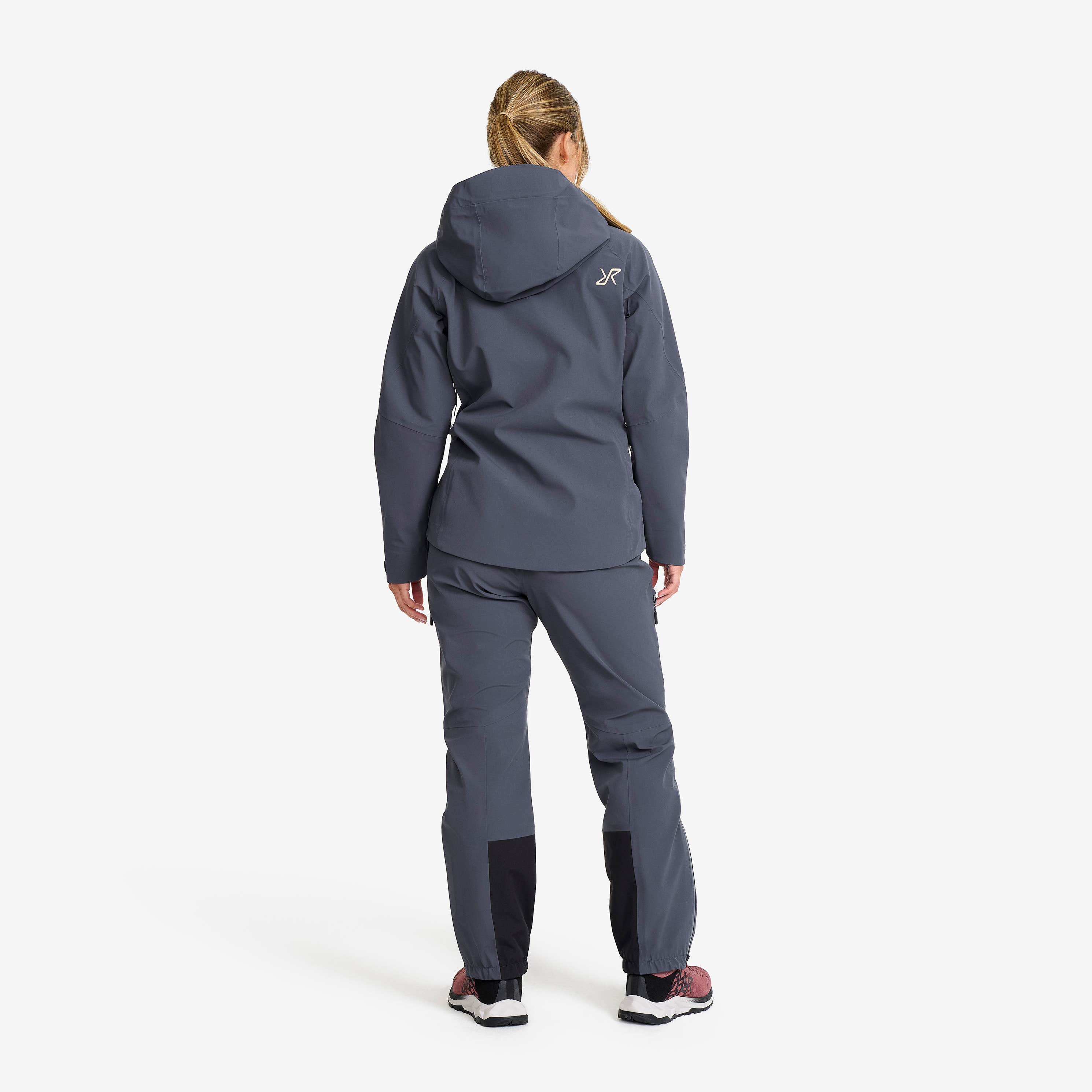 Cyclone 3L Shell Jacket Dame India Ink