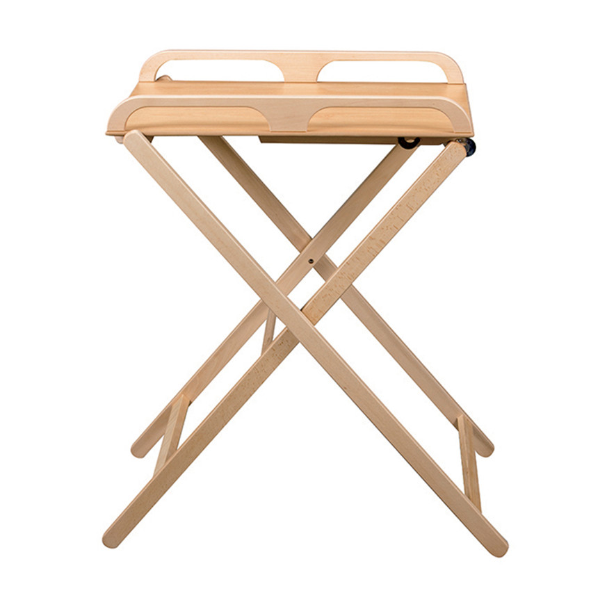 Table à Langer Jade pliante – Vernis Naturel