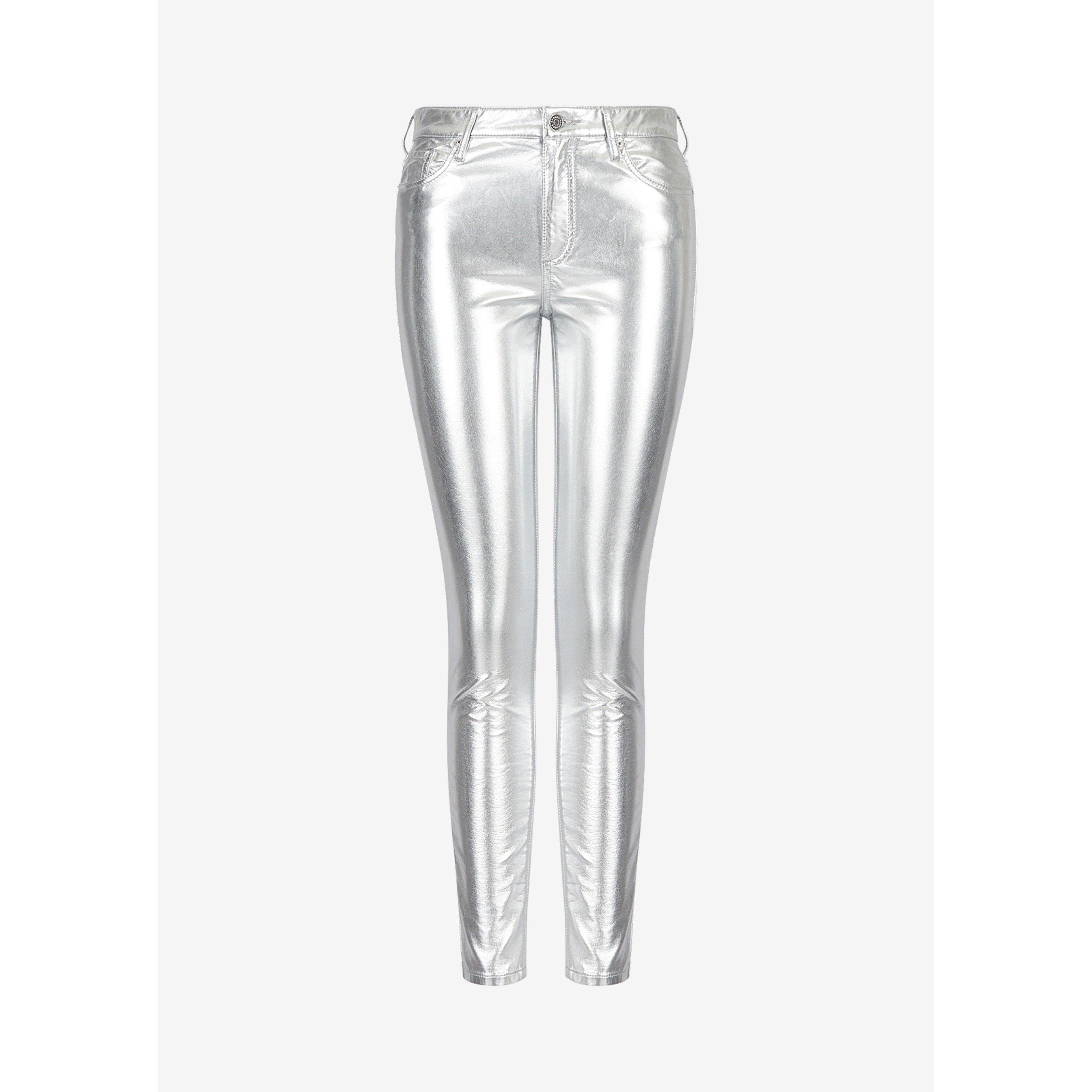 Armani Exchange Metallic Skinny Jeans