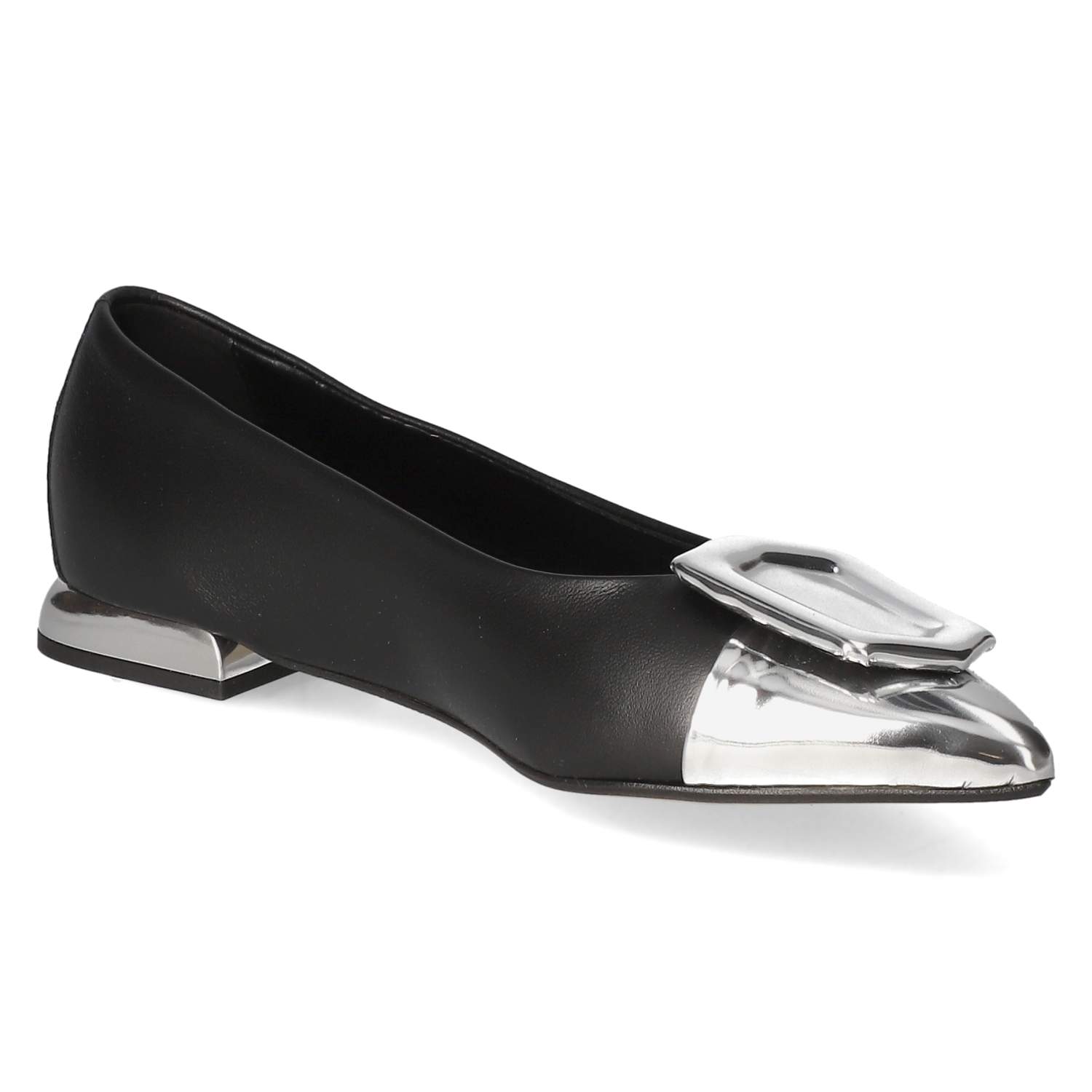 Kaerlek Ballerinas - nero/argento