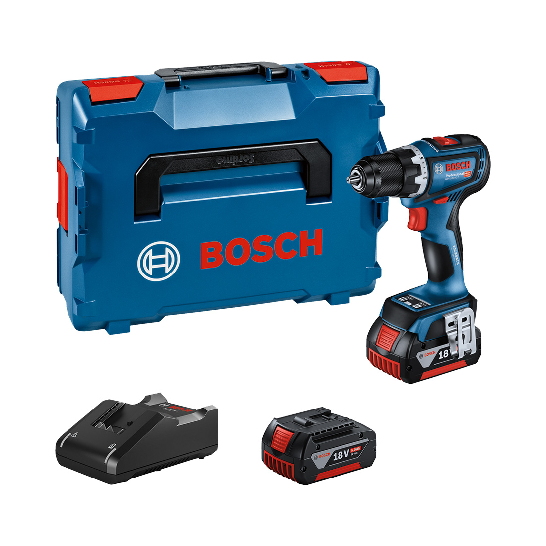 Bosch GSR 18V-90 C (2xPC4/0Ah CoMo L-BOXX) (0.601.9K6.005)