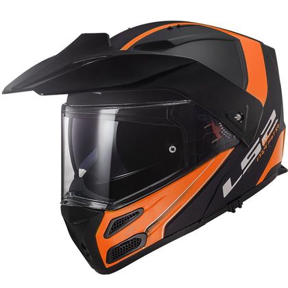 Casque LS2 FF324 - METRO - EVO RAPID - Noir / Orange