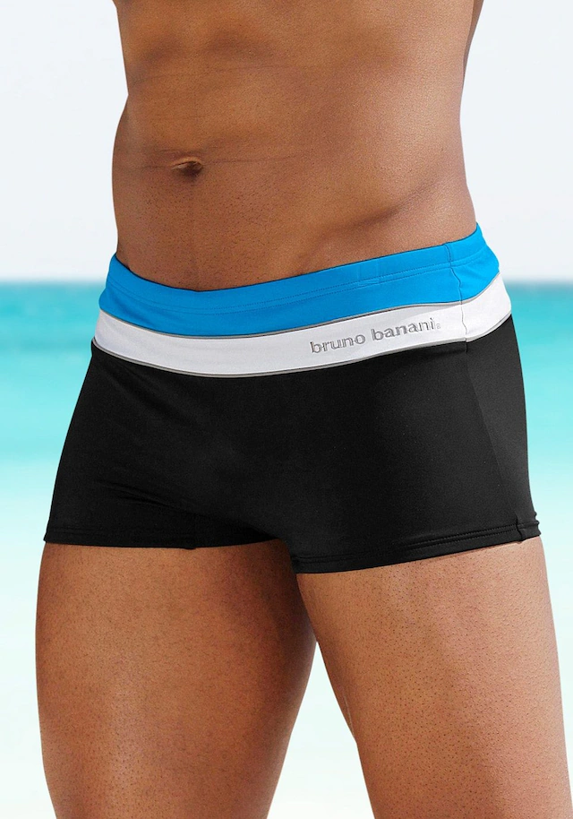 Bruno Banani Boxer-Badehose , mit Kontraststreifen
