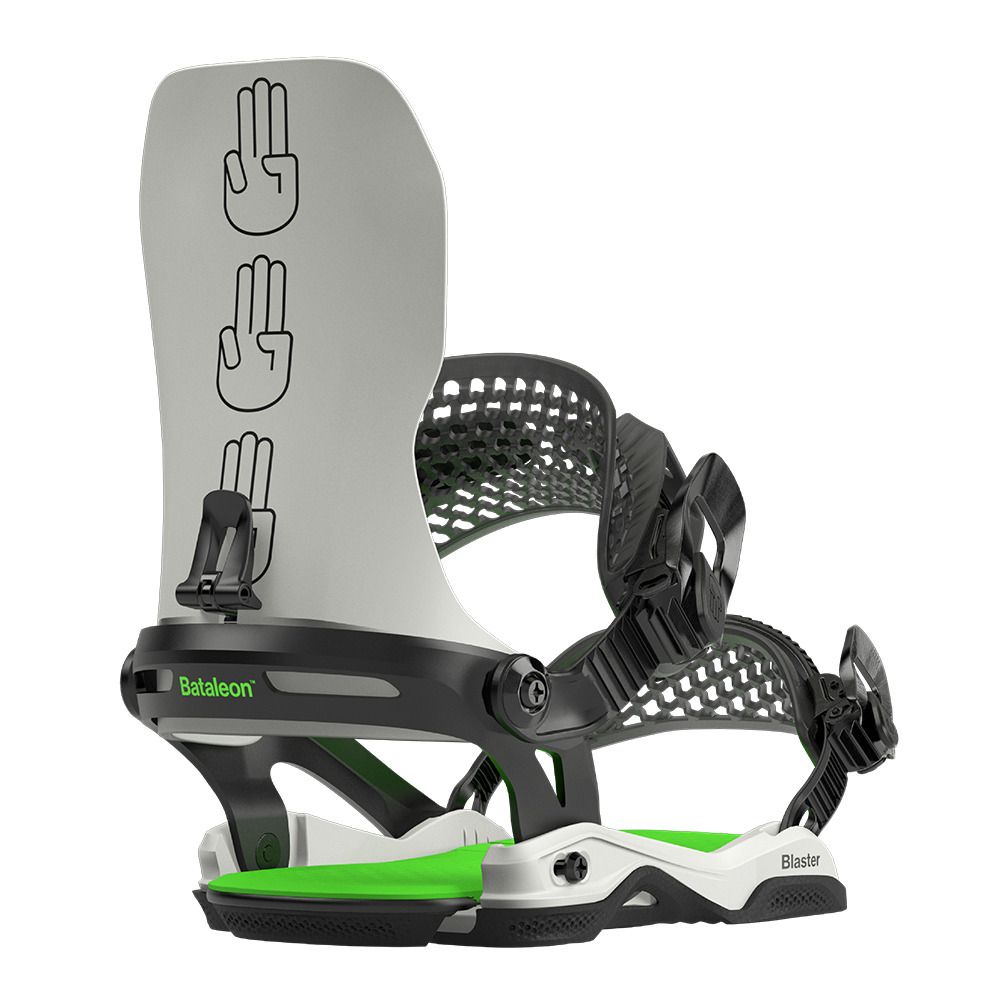 Bataleon BLASTER AW 23/24 - Fixations snowboard Homme green