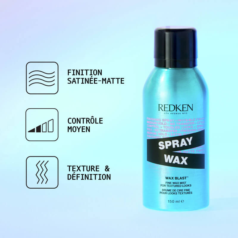Spray Cire de Finition Redken Wax Blast 150ML