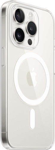 Apple iPhone 15 Pro Back Cover met MagSafe Transparant