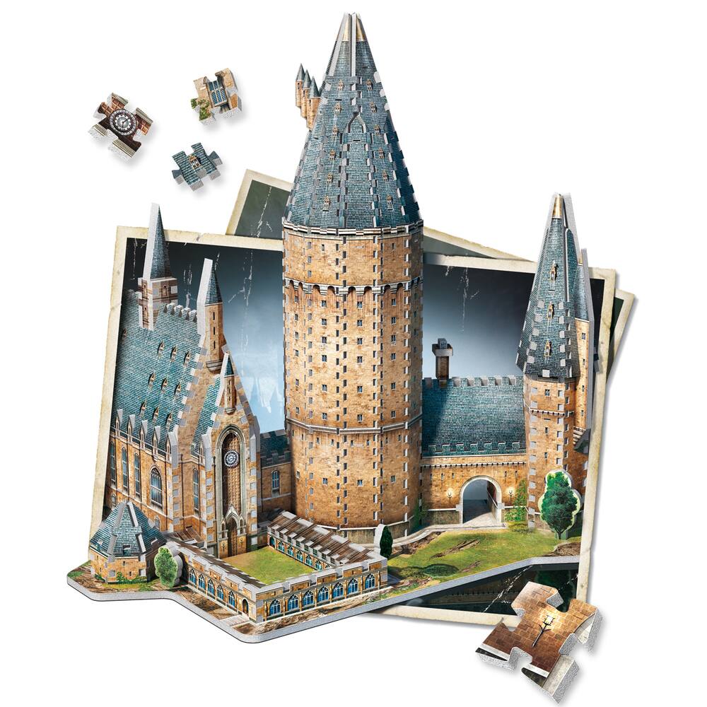 HARRY POTTER - PUZZLE 3D - POUDLARD LA GRANDE SALLE 850 PIECES
