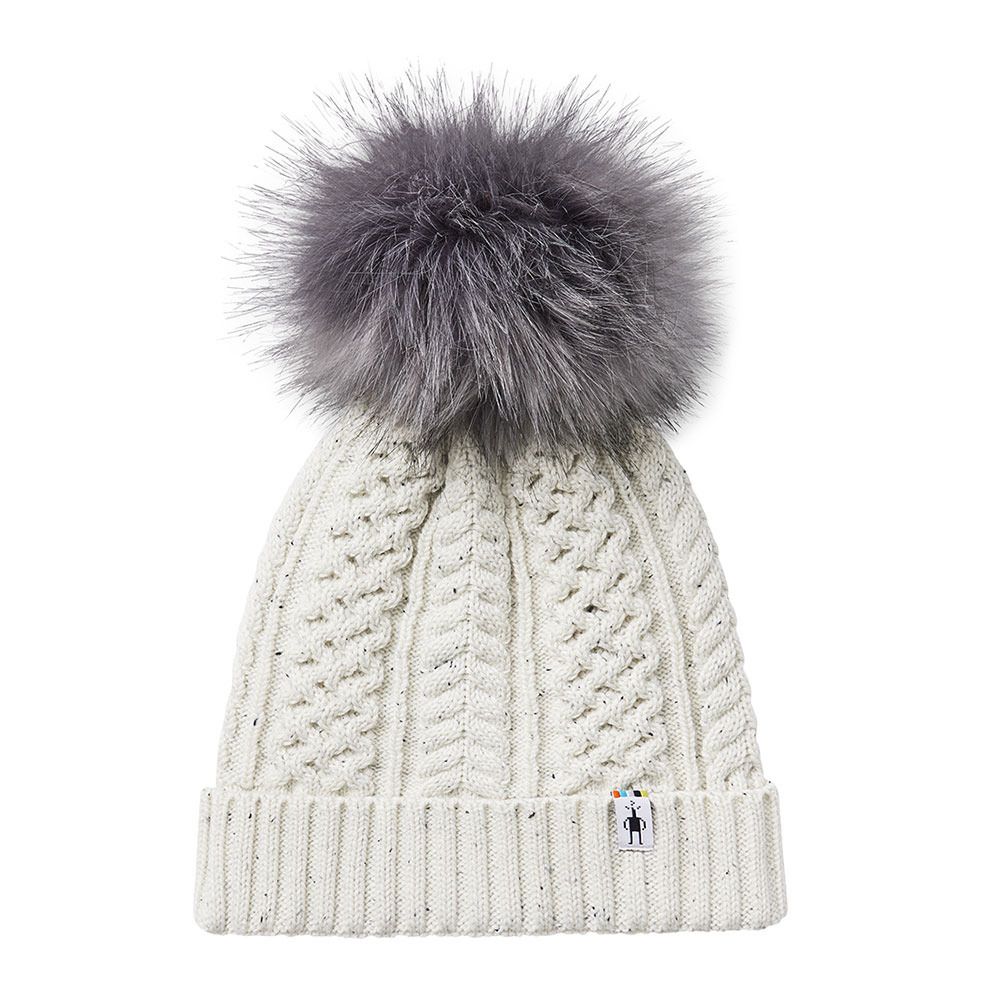 Smartwool LODGE GIRL - Bonnet natural donegal