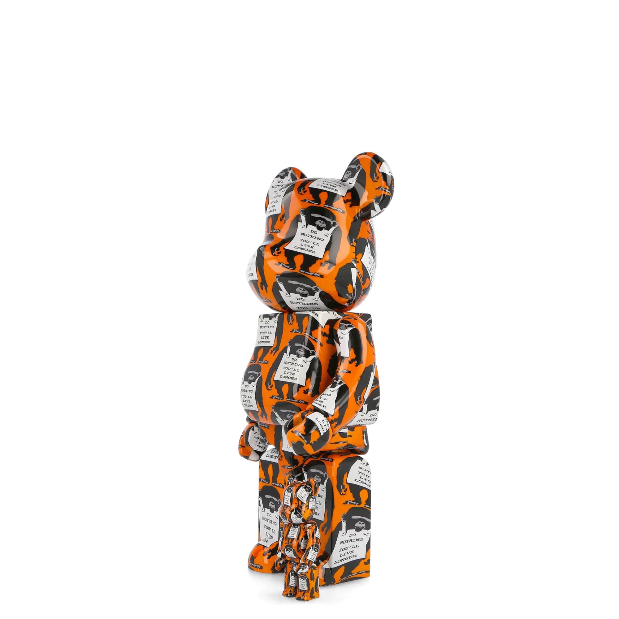 Medicom<br>Brandalism x Medicom Be@rbrick Monkey Sign 400% + 100%