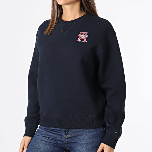 Sweat Crewneck Femme 0838 Bleu Marine