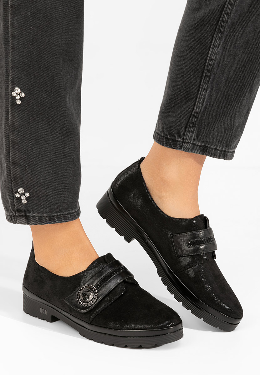 Chaussures casual femme noirs Sadyo