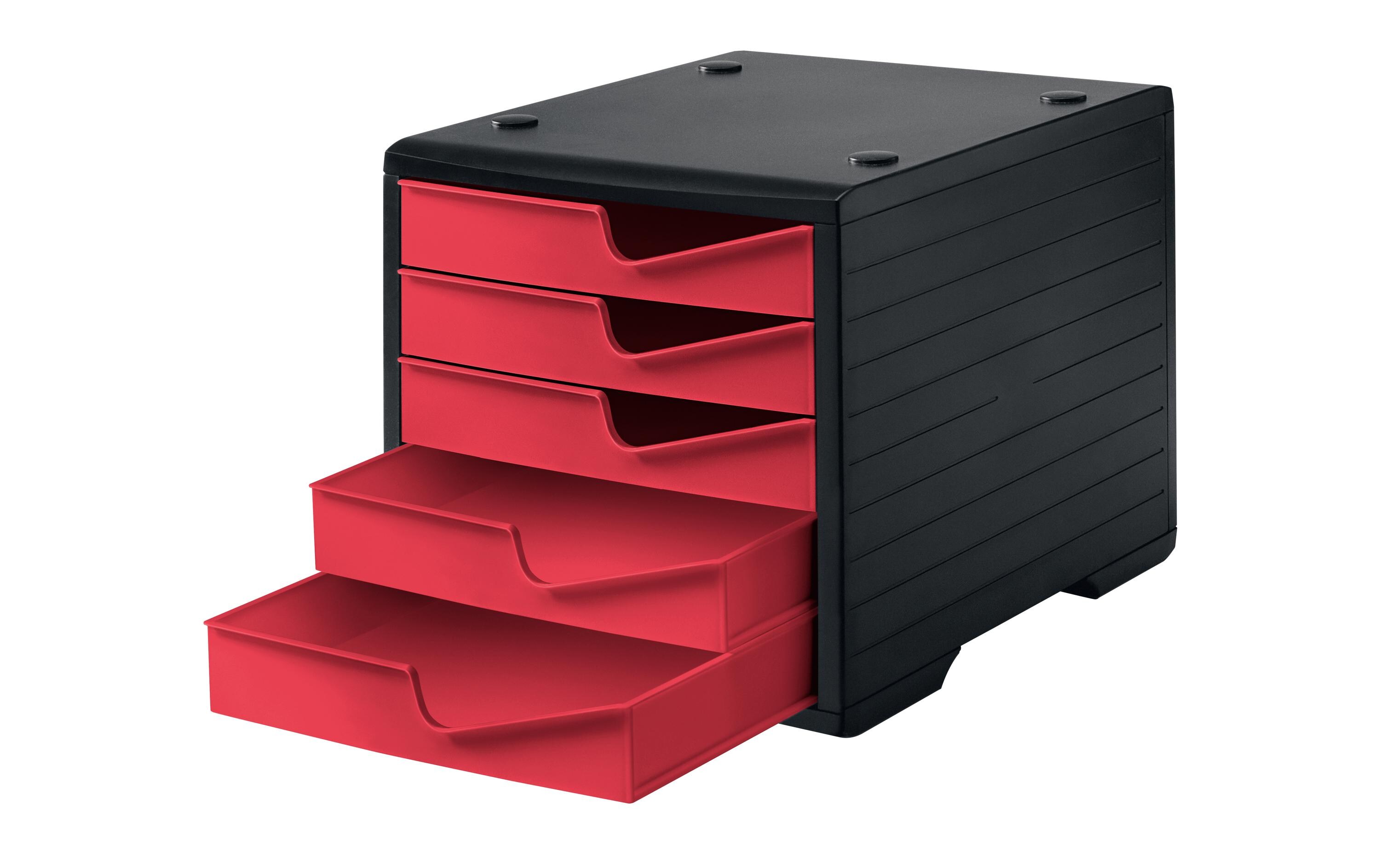 Schubladenbox Styroswingbox CranberrySchubladenbox mit 5 Schubladen