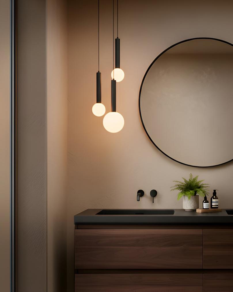 Hanglamp BOUES Metaal Zwart