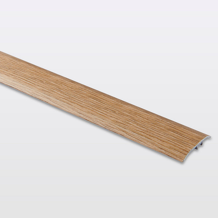 Barre de seuil en aluminium décor bois GoodHome 37 x 930 mm DÉCOR 235