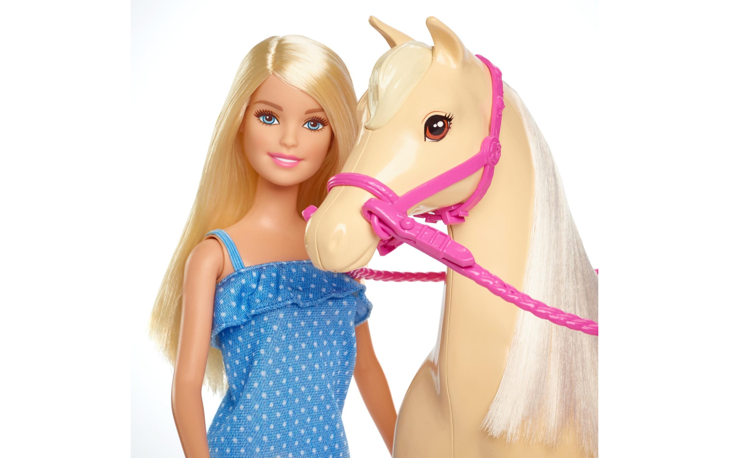 Barbie Spielfigur »Pferd mit Puppe«
