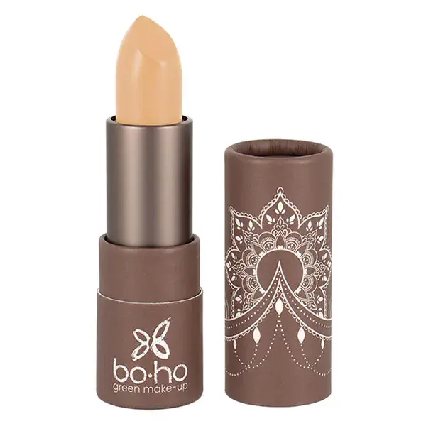 Corretivo para Olheiras Boho Green Make-Up, Cor Orgânica, Nº 01 Bege Translúcido, 3,5g
