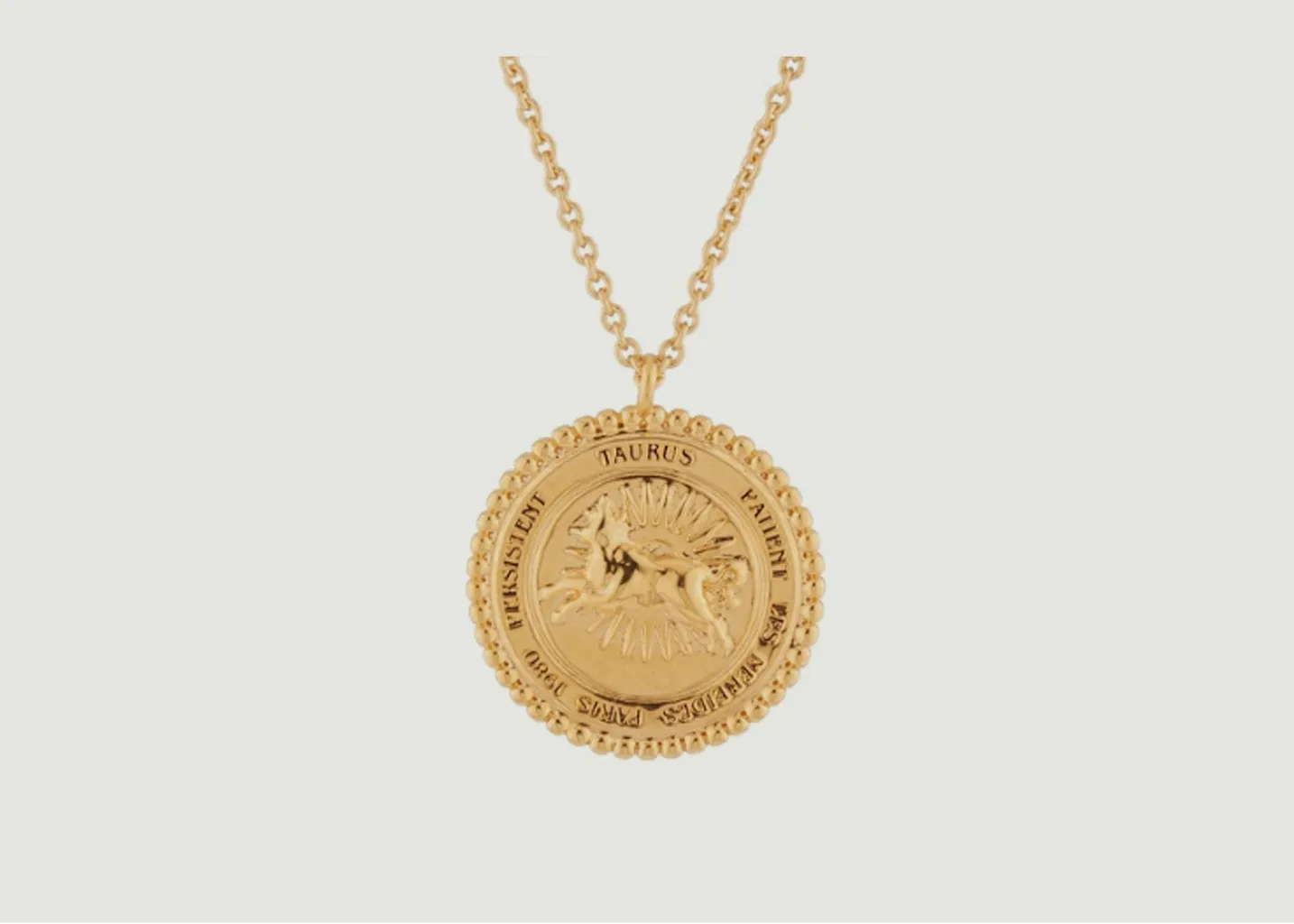 Collier signe astrologique Taureau Les Néréides