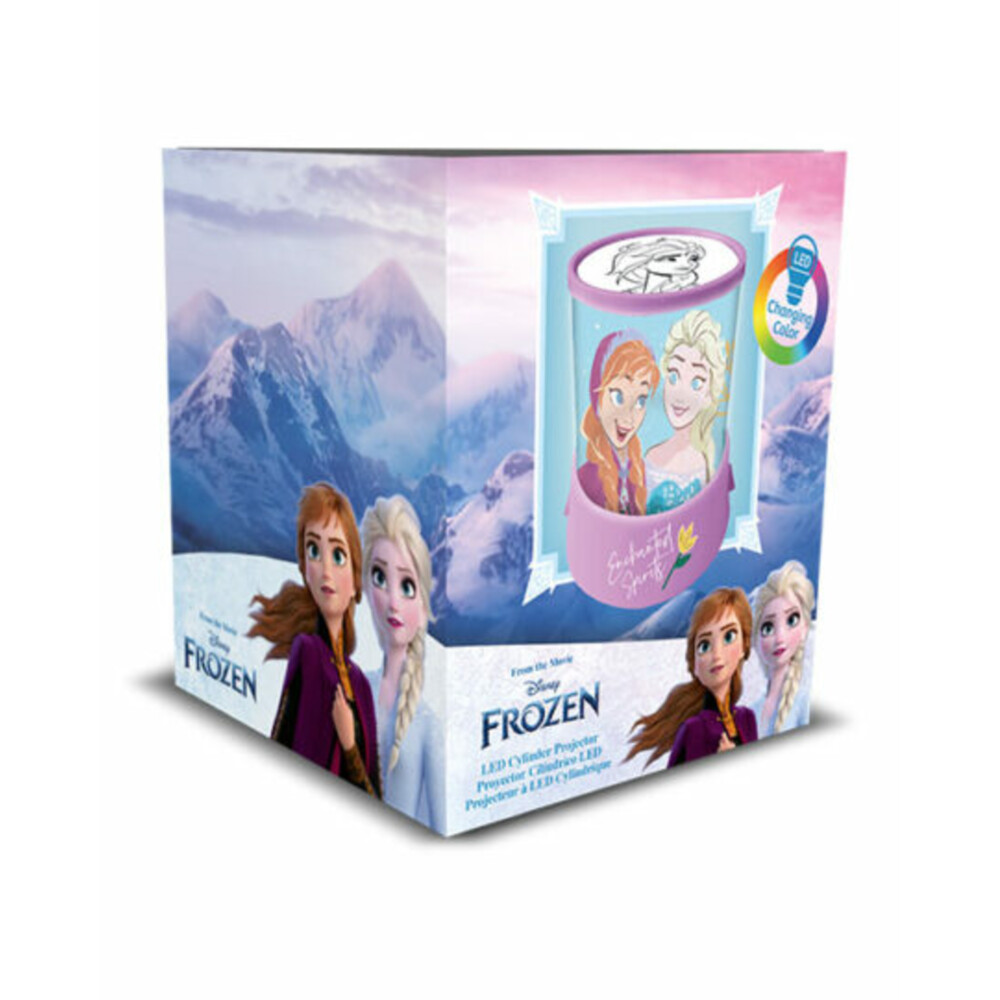 Frozen Led Projector Lamp Roze