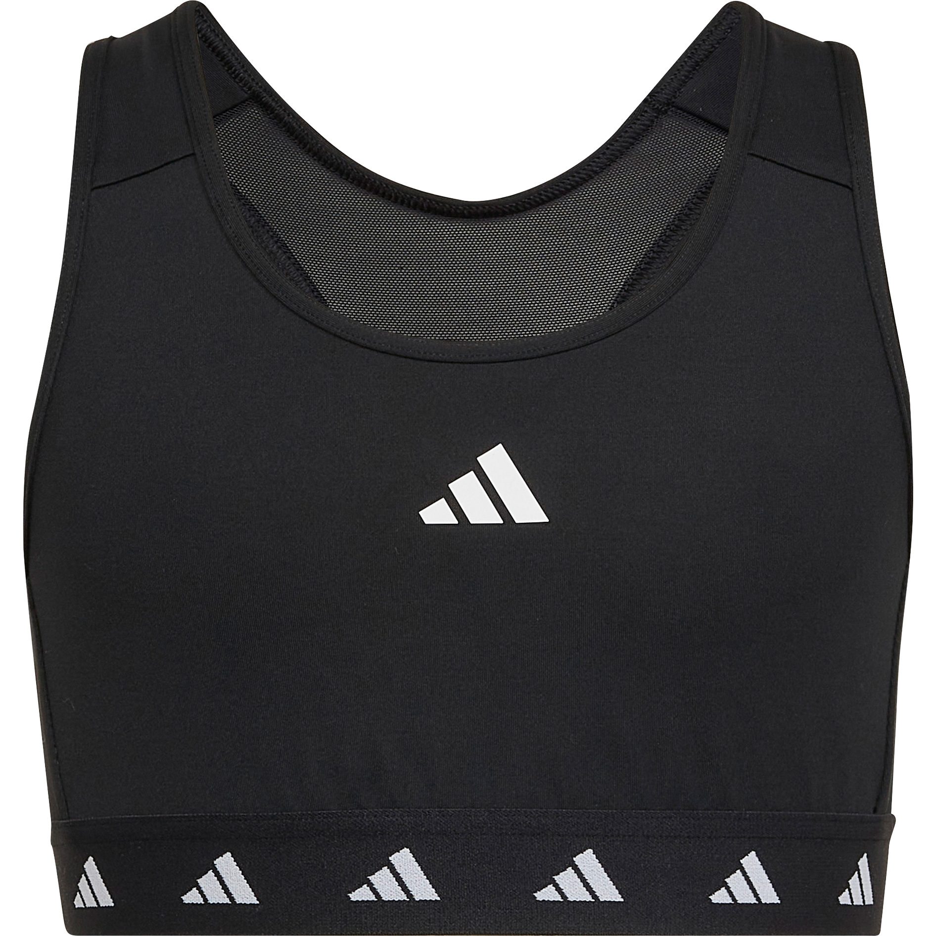adidas Aeroready Techfit Sport BH Mädchen schwarz