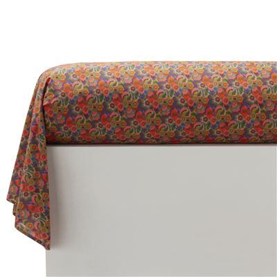Linge de lit fleurs multicolores
