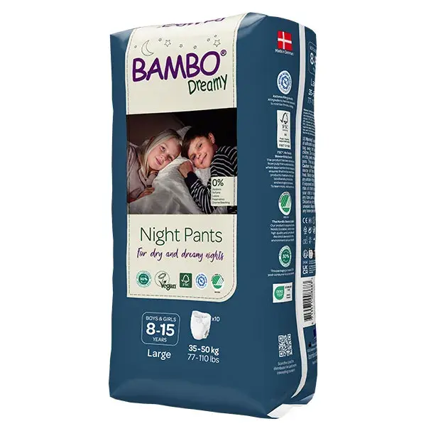 Cuecas Bambo Dreamy Night, unissex, 35-50 kg