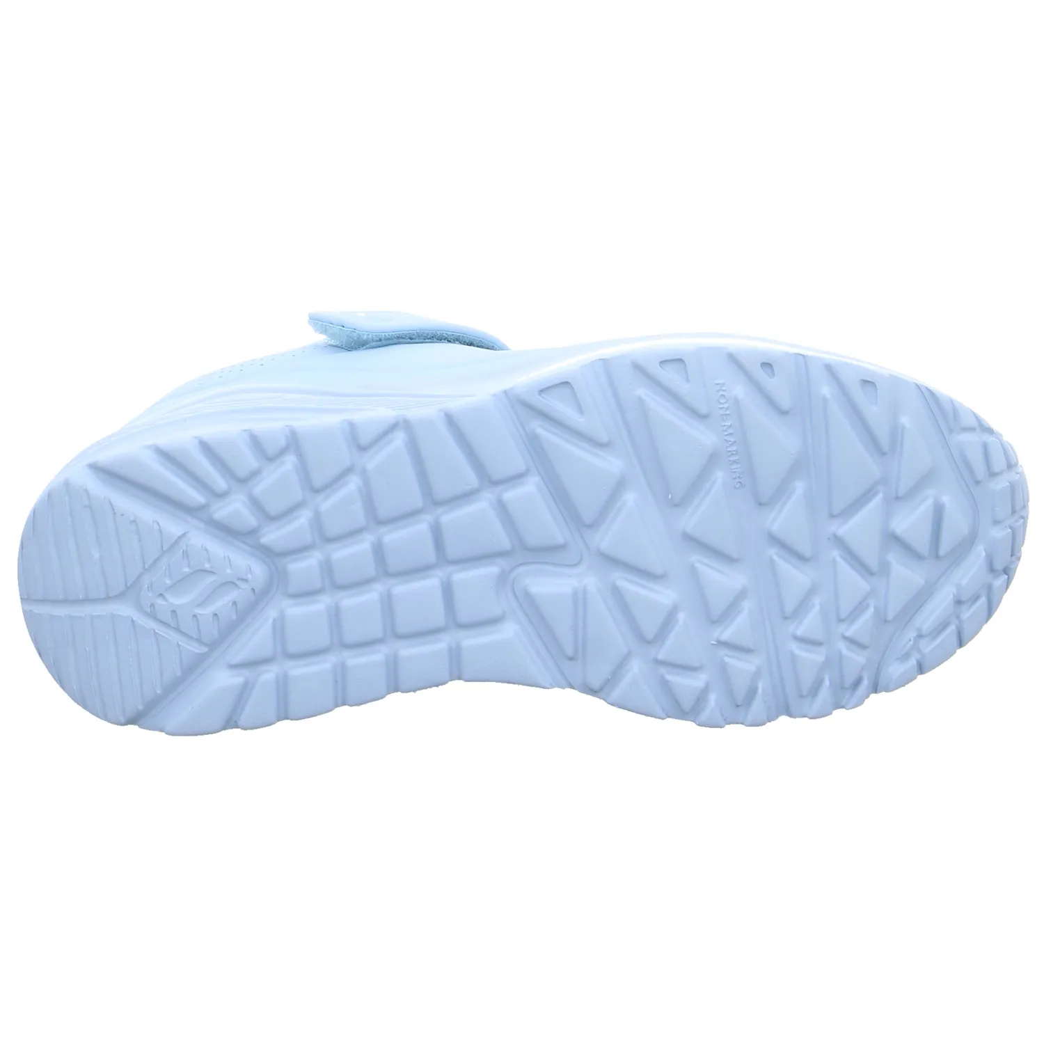 SKECHERS Mädchen-Halbschuh Klett Pastelgrün Lederimitat  Sneaker