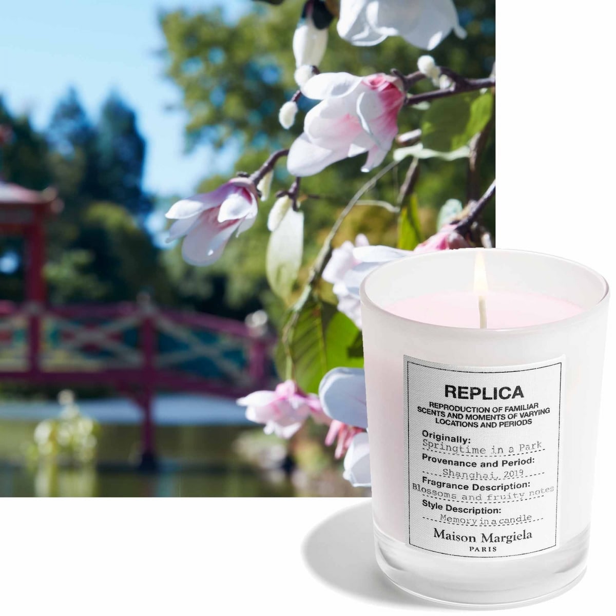 Maison Margiela REPLICA Springtime in a Park Bougie Parfumée Florale Fraîche