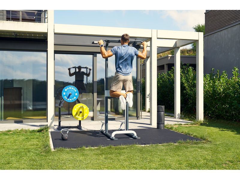 HAMMER SolidStrength 6.0 Outdoor-Kraftstation Extrem belastbare Kraftstation für ganzjährige Outdoor-Nutzung
