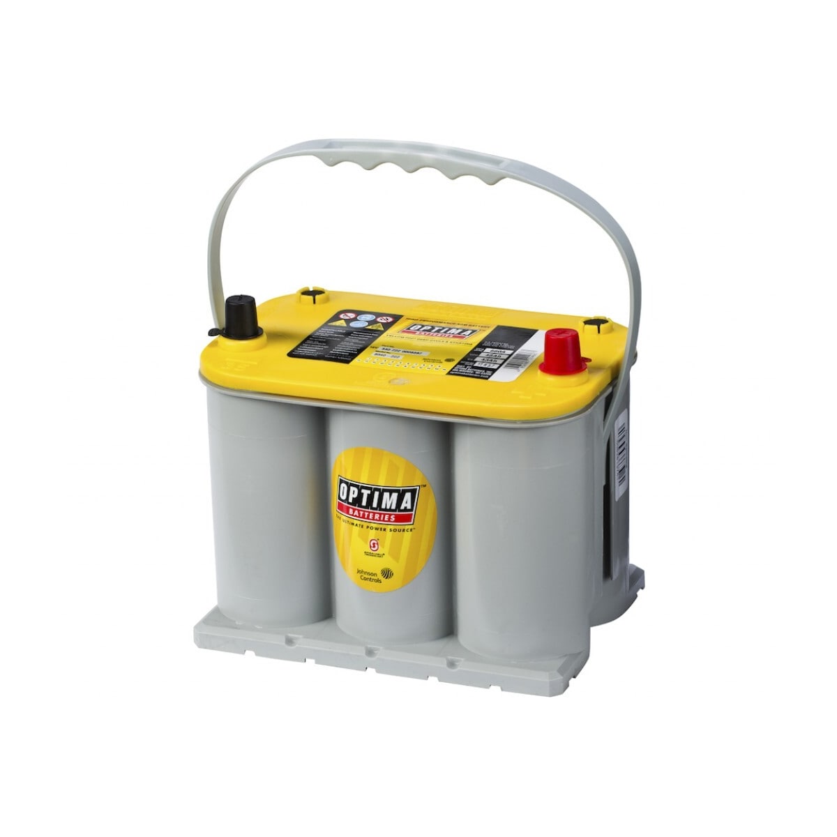 OPTIMA AGM Yellow Top 12V 48AH 660CCA (237x172x197mm) +høyre 8040-222