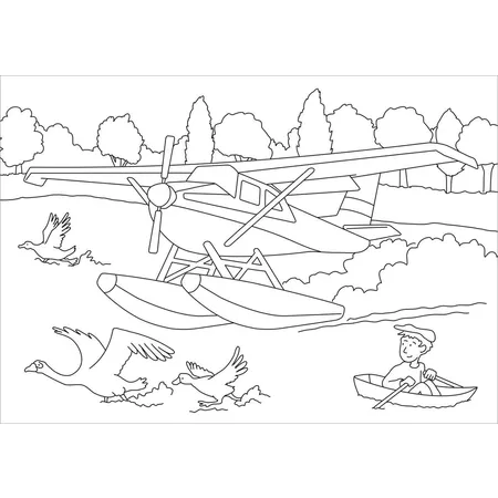 Tessloff Metallic-Sticker Malbuch Flugzeuge