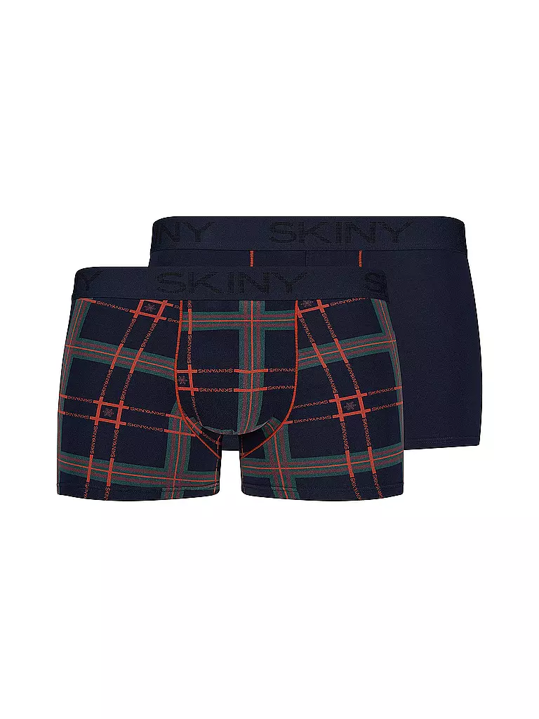 SKINY Pants 2er Pkg. cocktailcheck selection grau